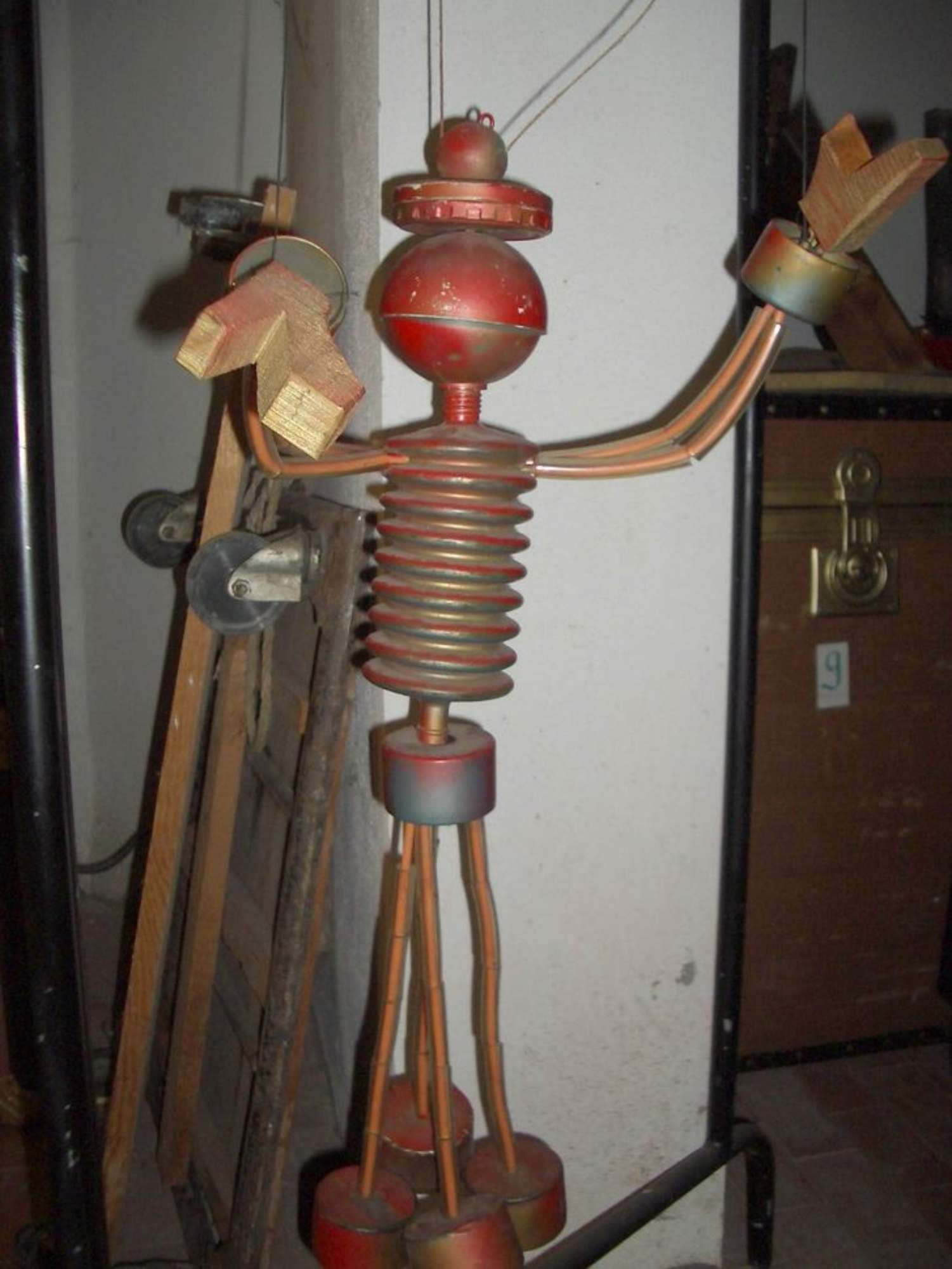 Marionetta sperimentale 2 prima del restauro